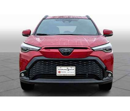 2023UsedToyotaUsedCorolla CrossUsed4WD (Natl) is a Red 2023 Toyota Corolla Car for Sale in Richmond TX
