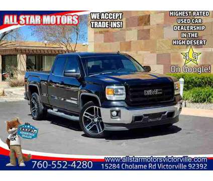 2014 GMC Sierra 1500 Double Cab for sale is a Black 2014 GMC Sierra 1500 Car for Sale in Victorville CA