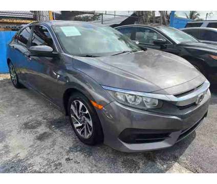 2016 Honda Civic for sale is a Grey 2016 Honda Civic Car for Sale in Lake Worth FL