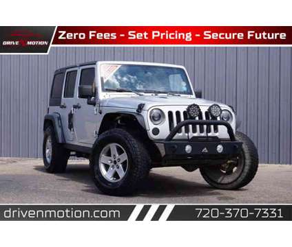 2012 Jeep Wrangler for sale is a Silver 2012 Jeep Wrangler Car for Sale in Thornton CO