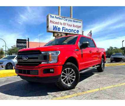 2018 Ford F150 SuperCrew Cab for sale is a Red 2018 Ford F-150 SuperCrew Car for Sale in Orlando FL