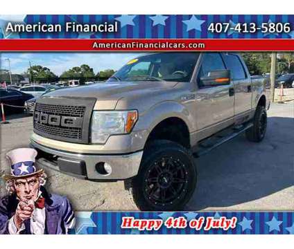 2012 Ford F150 SuperCrew Cab for sale is a Tan 2012 Ford F-150 SuperCrew Car for Sale in Orlando FL