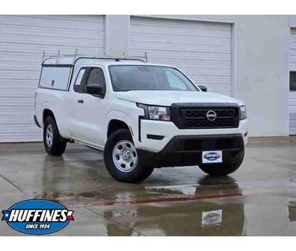 2022UsedNissanUsedFrontierUsedKing Cab 4x2 Auto is a White 2022 Nissan frontier Car for Sale in Lewisville TX