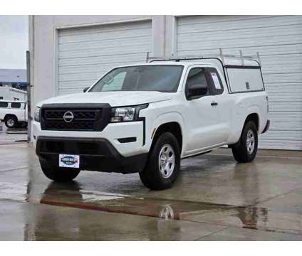 2022UsedNissanUsedFrontierUsedKing Cab 4x2 Auto is a White 2022 Nissan frontier Car for Sale in Lewisville TX