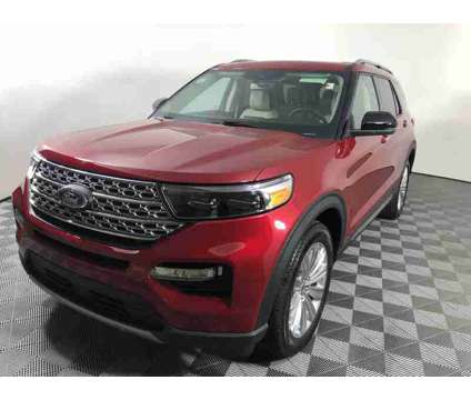 2023UsedFordUsedExplorerUsed4WD is a Red 2023 Ford Explorer Car for Sale in Shelbyville IN