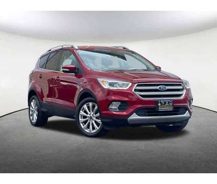 2017UsedFordUsedEscapeUsed4WD is a Red 2017 Ford Escape Titanium Car for Sale in Mendon MA