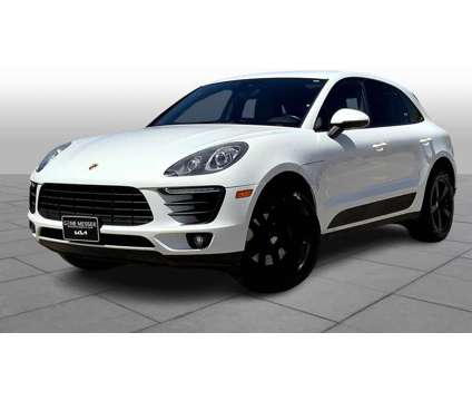 2017UsedPorscheUsedMacanUsedAWD is a White 2017 Porsche Macan Car for Sale in Lubbock TX