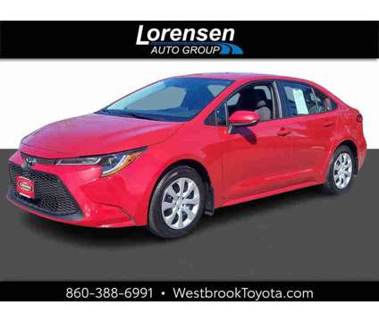2021UsedToyotaUsedCorollaUsedCVT (GS) is a Red 2021 Toyota Corolla Car for Sale in Westbrook CT
