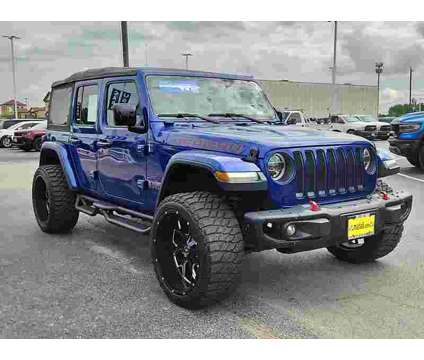 2018UsedJeepUsedWrangler UnlimitedUsed4x4 is a Blue 2018 Jeep Wrangler Unlimited Car for Sale in Houston TX