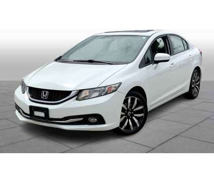 2015UsedHondaUsedCivicUsed4dr CVT w/Navi is a White 2015 Honda Civic Car for Sale in Saco ME