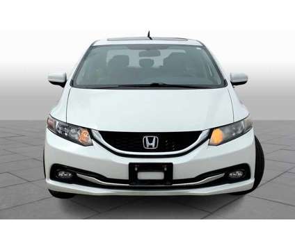 2015UsedHondaUsedCivicUsed4dr CVT w/Navi is a White 2015 Honda Civic Car for Sale in Saco ME