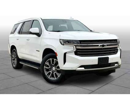 2021UsedChevroletUsedTahoeUsed4WD 4dr is a White 2021 Chevrolet Tahoe Car for Sale in Oklahoma City OK