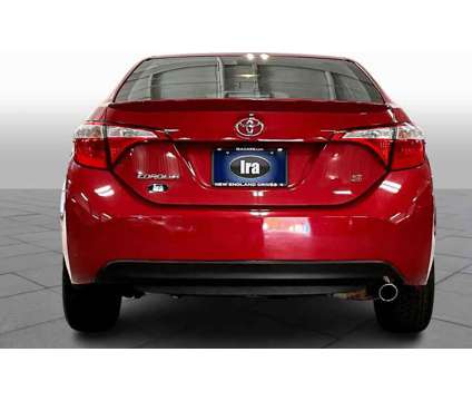 2016UsedToyotaUsedCorollaUsed4dr Sdn CVT is a Red 2016 Toyota Corolla Car for Sale in Danvers MA