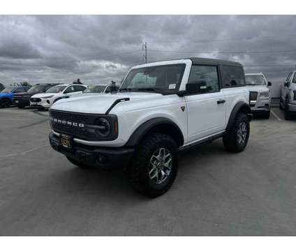 2022UsedFordUsedBroncoUsed2 Door Advanced 4x4 is a White 2022 Ford Bronco Car for Sale in Hawthorne CA