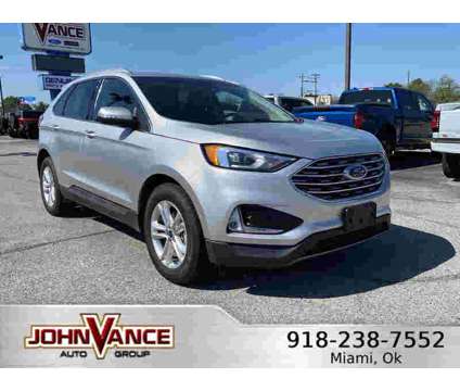 2019UsedFordUsedEdgeUsed4dr FWD is a Silver 2019 Ford Edge Car for Sale in Miami OK