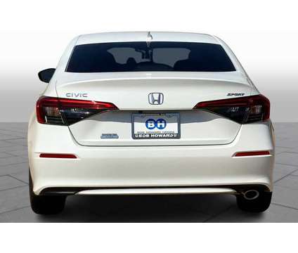 2024NewHondaNewCivicNewCVT is a Silver, White 2024 Honda Civic Car for Sale in Oklahoma City OK