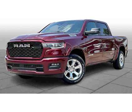 2025NewRamNew1500New4x4 Crew Cab 57 Box is a Red 2025 RAM 1500 Model Car for Sale in Tulsa OK