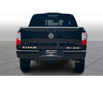 2021UsedNissanUsedTitanUsed4x4 Crew Cab is a Black 2021 Nissan Titan Car for Sale in Stafford TX