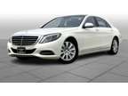 2014UsedMercedes-BenzUsedS-ClassUsed4dr Sdn RWD