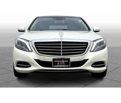 2014UsedMercedes-BenzUsedS-ClassUsed4dr Sdn RWD is a White 2014 Mercedes-Benz S Class Car for Sale in Houston TX