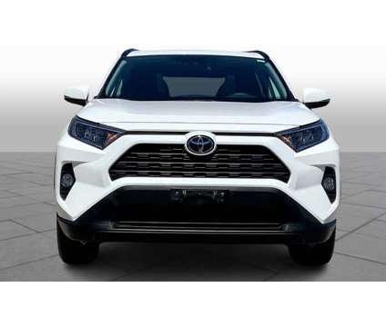 2021UsedToyotaUsedRAV4UsedAWD (Natl) is a White 2021 Toyota RAV4 Car for Sale in Westwood MA