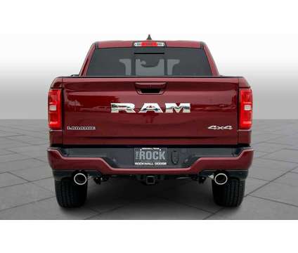 2025NewRamNew1500New4x4 Crew Cab 5 7 Box is a Red 2025 RAM 1500 Model Car for Sale in Rockwall TX