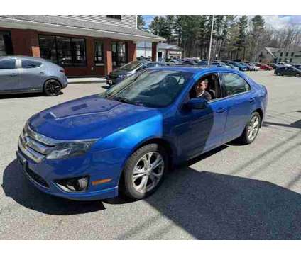 Used 2012 FORD FUSION For Sale is a Blue 2012 Ford Fusion Car for Sale in Tyngsboro MA