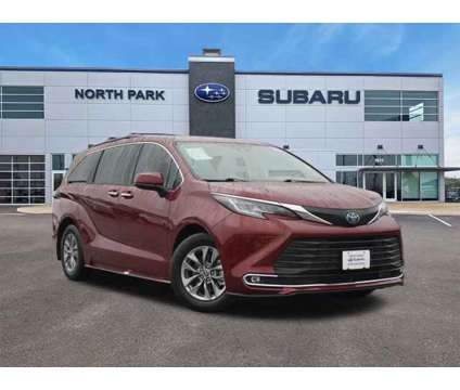 2023 Toyota Sienna XLE is a Red 2023 Toyota Sienna XLE Car for Sale in San Antonio TX