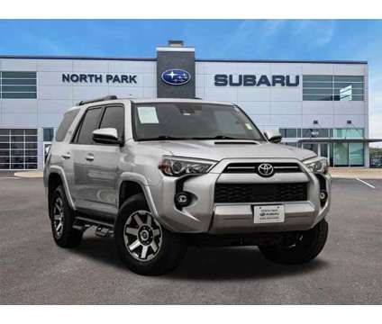 2021 Toyota 4Runner TRD Off Road is a Silver 2021 Toyota 4Runner TRD Off Road Car for Sale in San Antonio TX
