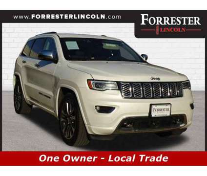 2018 Jeep Grand Cherokee Overland is a White 2018 Jeep grand cherokee Overland Car for Sale in Chambersburg PA