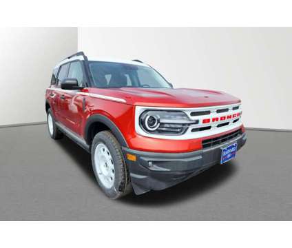 2024 Ford Bronco Sport Heritage is a Red 2024 Ford Bronco Car for Sale in Harvard IL