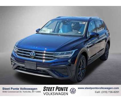 2024 Volkswagen Tiguan SE is a Blue 2024 Volkswagen Tiguan SE Car for Sale in Utica, NY NY