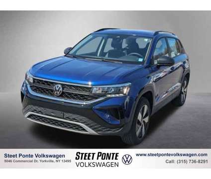 2024 Volkswagen Taos S is a Blue 2024 Car for Sale in Utica, NY NY