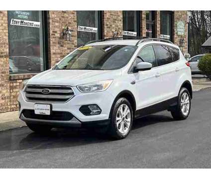 2018 Ford Escape SE 4WD is a White 2018 Ford Escape SE Car for Sale in Clifton Park NY