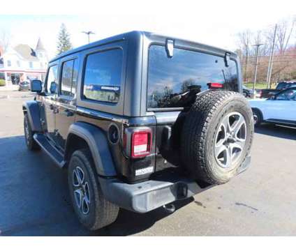 2020 Jeep Wrangler Unlimited Sport S is a Black 2020 Jeep Wrangler Unlimited Sport Car for Sale in Laconia NH