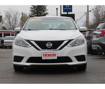 2017 Nissan Sentra SV is a White 2017 Nissan Sentra SV Car for Sale in Laconia NH