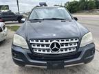 2010 Mercedes-Benz M-Class Suv 4-Dr