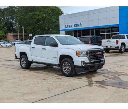 2022 GMC Canyon 4WD AT4 w/Leather is a White 2022 GMC Canyon Car for Sale in Brookhaven MS