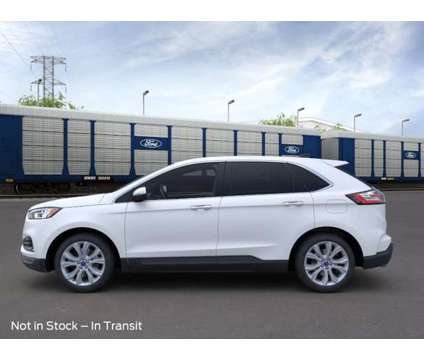 2024 Ford Edge Titanium is a White 2024 Ford Edge Titanium Car for Sale in Paw Paw MI