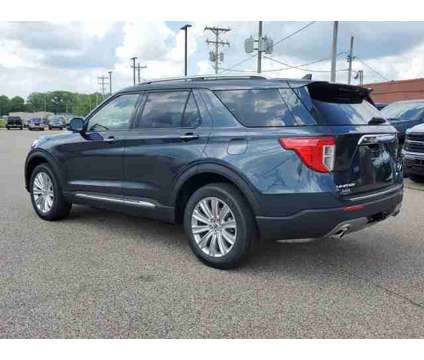 2024 Ford Explorer Limited is a Blue 2024 Ford Explorer Limited Car for Sale in Paw Paw MI