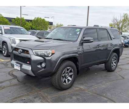 2018 Toyota 4Runner TRD Off Road Premium is a Grey 2018 Toyota 4Runner TRD Off Road Car for Sale in Aurora CO