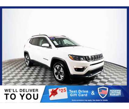2021 Jeep Compass Limited is a White 2021 Jeep Compass Limited Car for Sale in Tampa FL