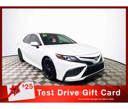 2021 Toyota Camry XSE V6 is a White 2021 Toyota Camry XSE Car for Sale in Tampa FL