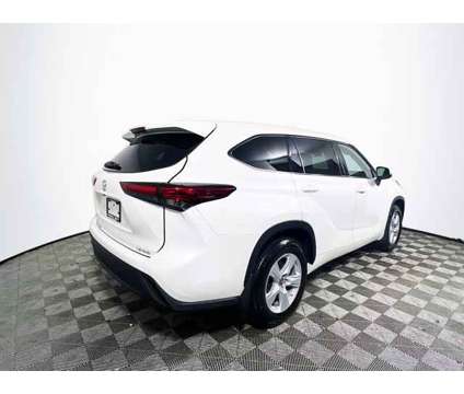 2021 Toyota Highlander LE is a White 2021 Toyota Highlander LE Car for Sale in Tampa FL