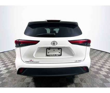 2021 Toyota Highlander LE is a White 2021 Toyota Highlander LE Car for Sale in Tampa FL