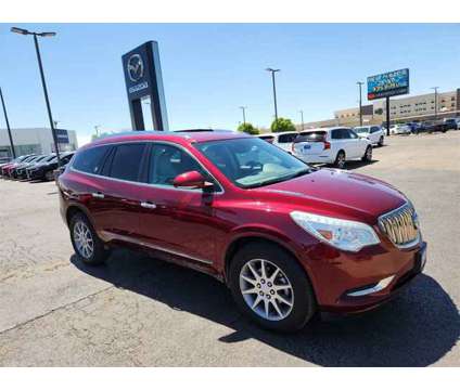 2016 Buick Enclave Leather is a Red 2016 Buick Enclave Leather Car for Sale in Lubbock TX