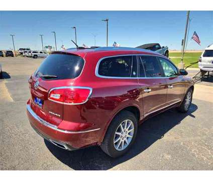 2016 Buick Enclave Leather is a Red 2016 Buick Enclave Leather Car for Sale in Lubbock TX
