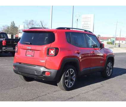 2017 Jeep Renegade Latitude is a Red 2017 Jeep Renegade Latitude Car for Sale in Traverse City MI