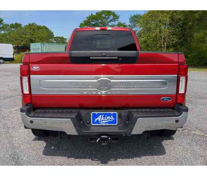 2021 Ford Super Duty F-450 DRW King Ranch is a Red 2021 Ford Car for Sale in Winder GA