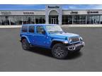 2024 Jeep Wrangler Blue, new